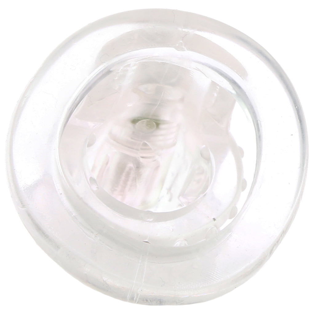 Dr. Love's Dr. Love's Zinger Vibrating Cock Cage in Clear - Vibrators - HoneyHugs Canada (View 5)
