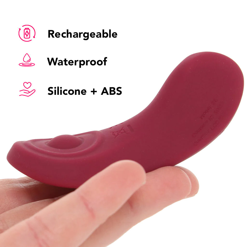 Satisfyer Sexy Secret Panty Vibe in Merlot