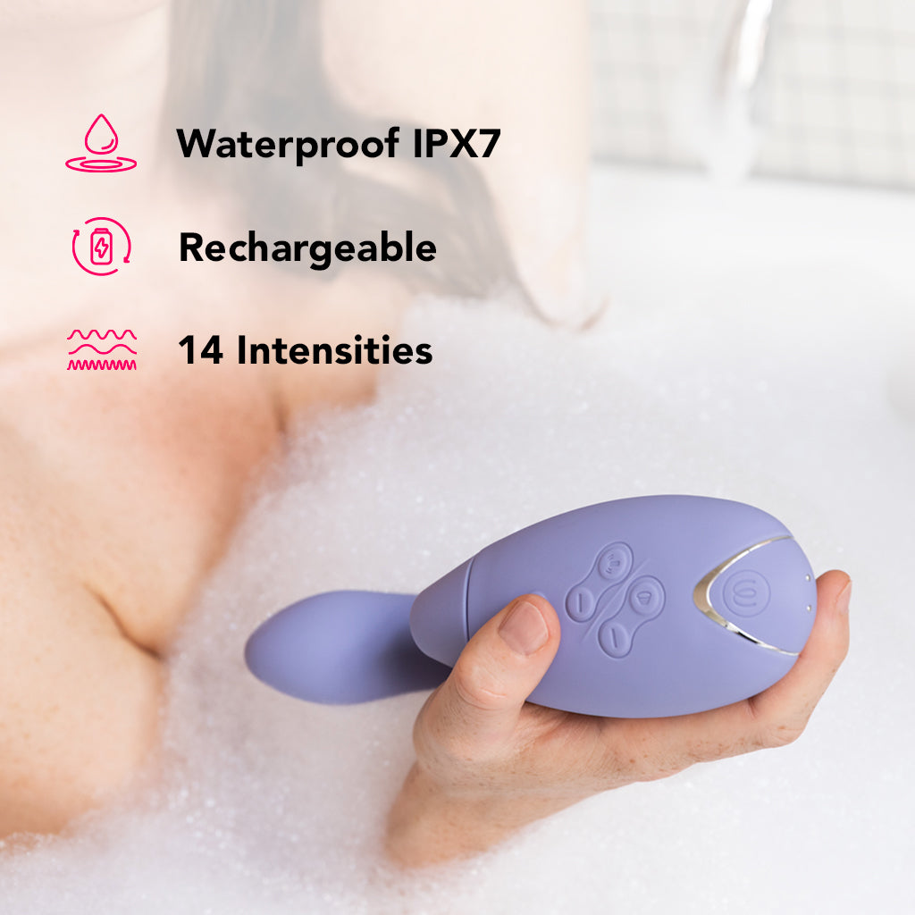 Womanizer Womanizer Duo 2 Clitoral & G-Spot Stimulator in Lilac - Vibrators - HoneyHugs Canada (View 8)