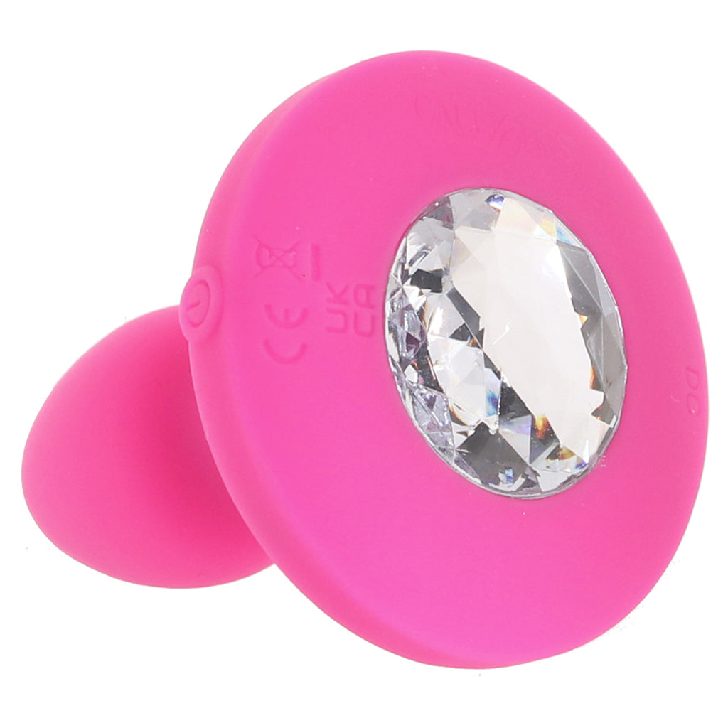 Cheeky Gems Small Vibrating Probe in Pink