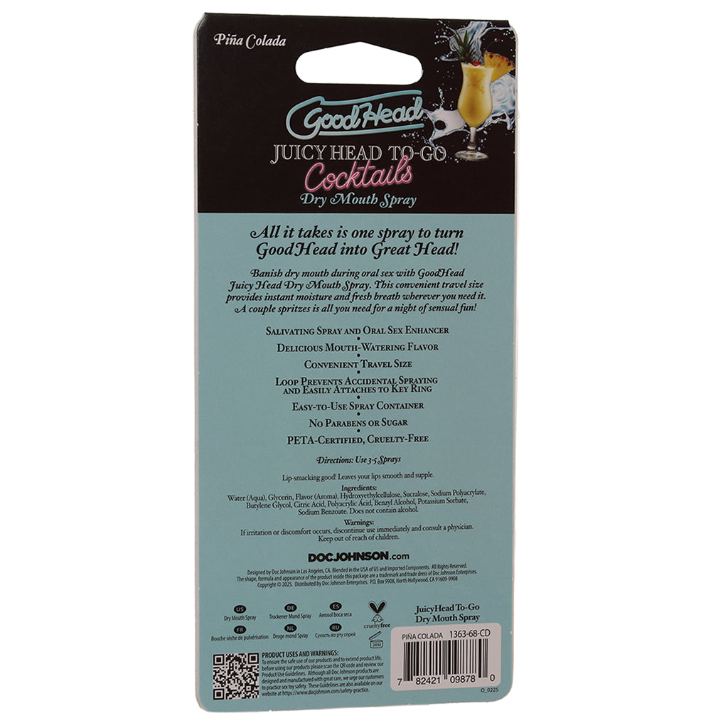 GoodHead Dry Mouth Spray To-Go in Piña Colada