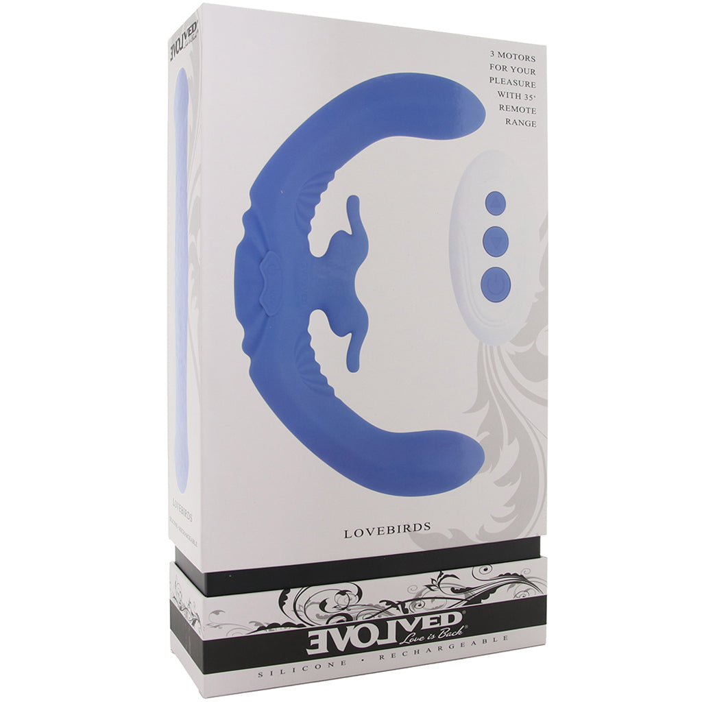 Evolved Novelties Lovebirds Dual Ended Vibe - Vibrators - HoneyHugs Canada (View 6)