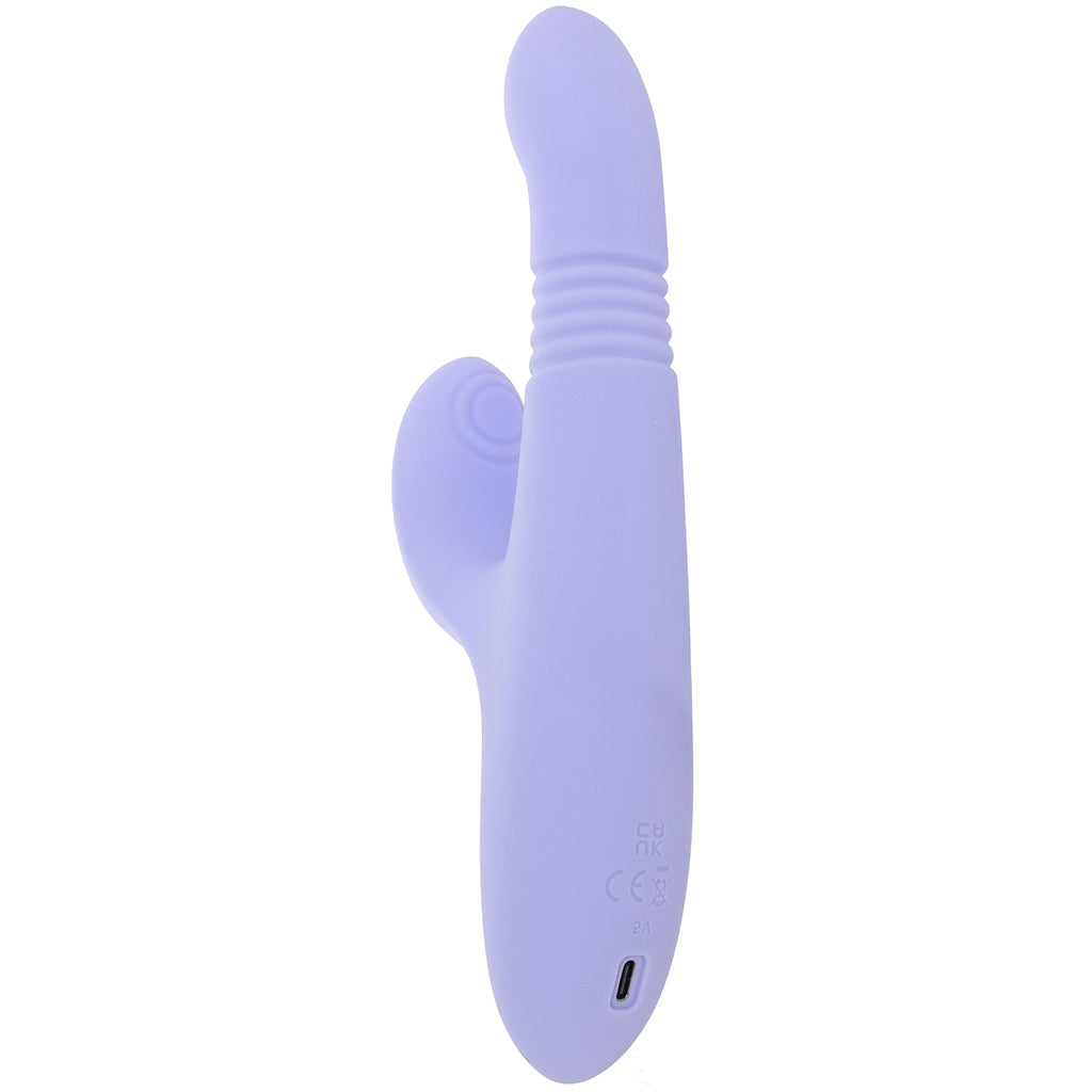 Evolved Novelties Pep Talk Thrusting Rabbit Vibe - Vibrators - HoneyHugs Canada (View 6)