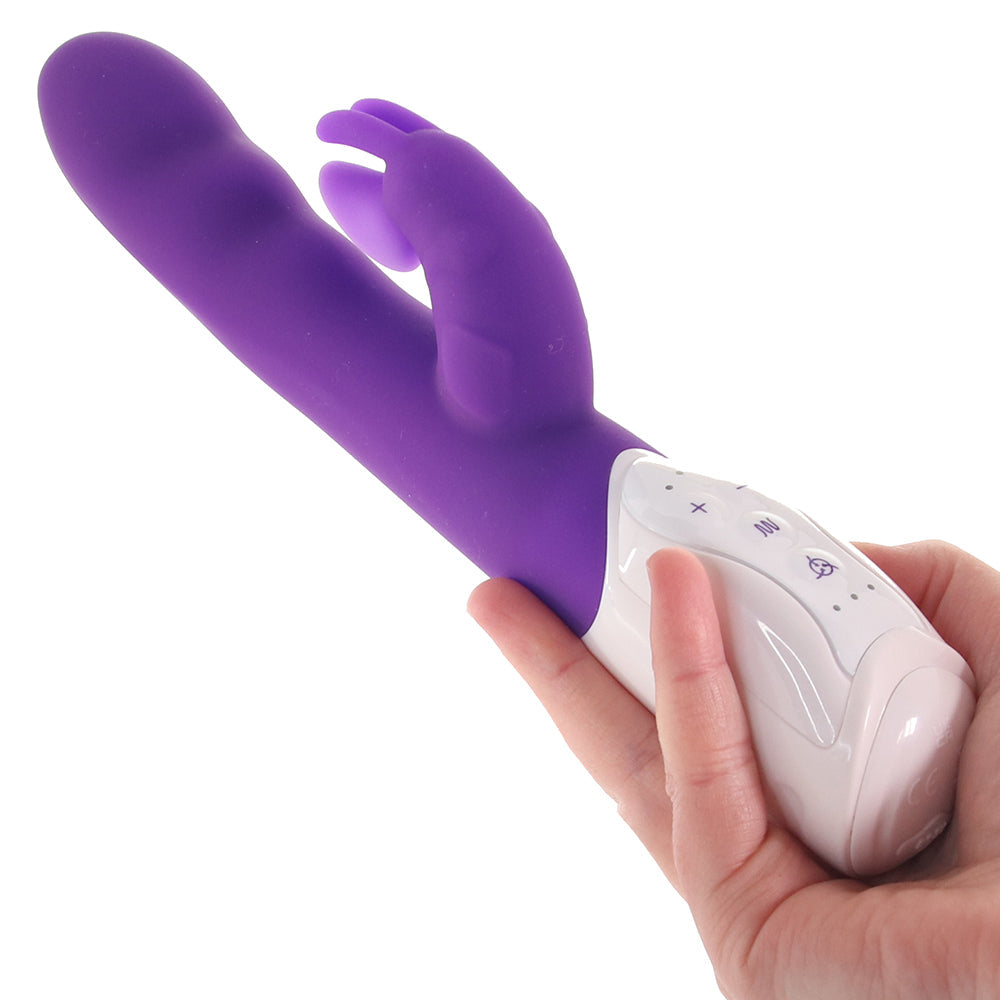 Electric Eel Silicone Suction Rabbit Vibe in Purple - Vibrators - HoneyHugs Canada (View 4)