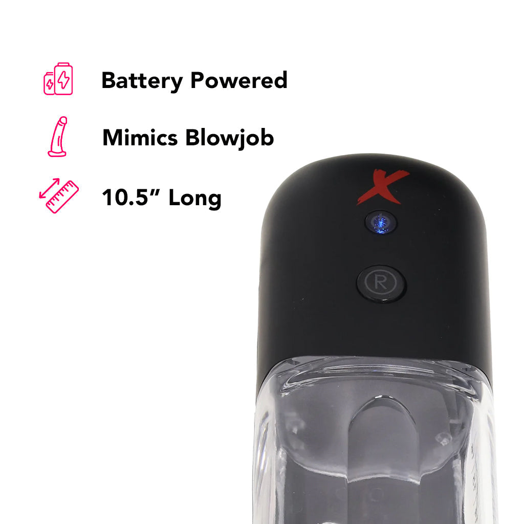Pipedream Extreme Toyz PDX Elite Blowjob Power Pump - Male Masturbators - HoneyHugs Canada (View 7)