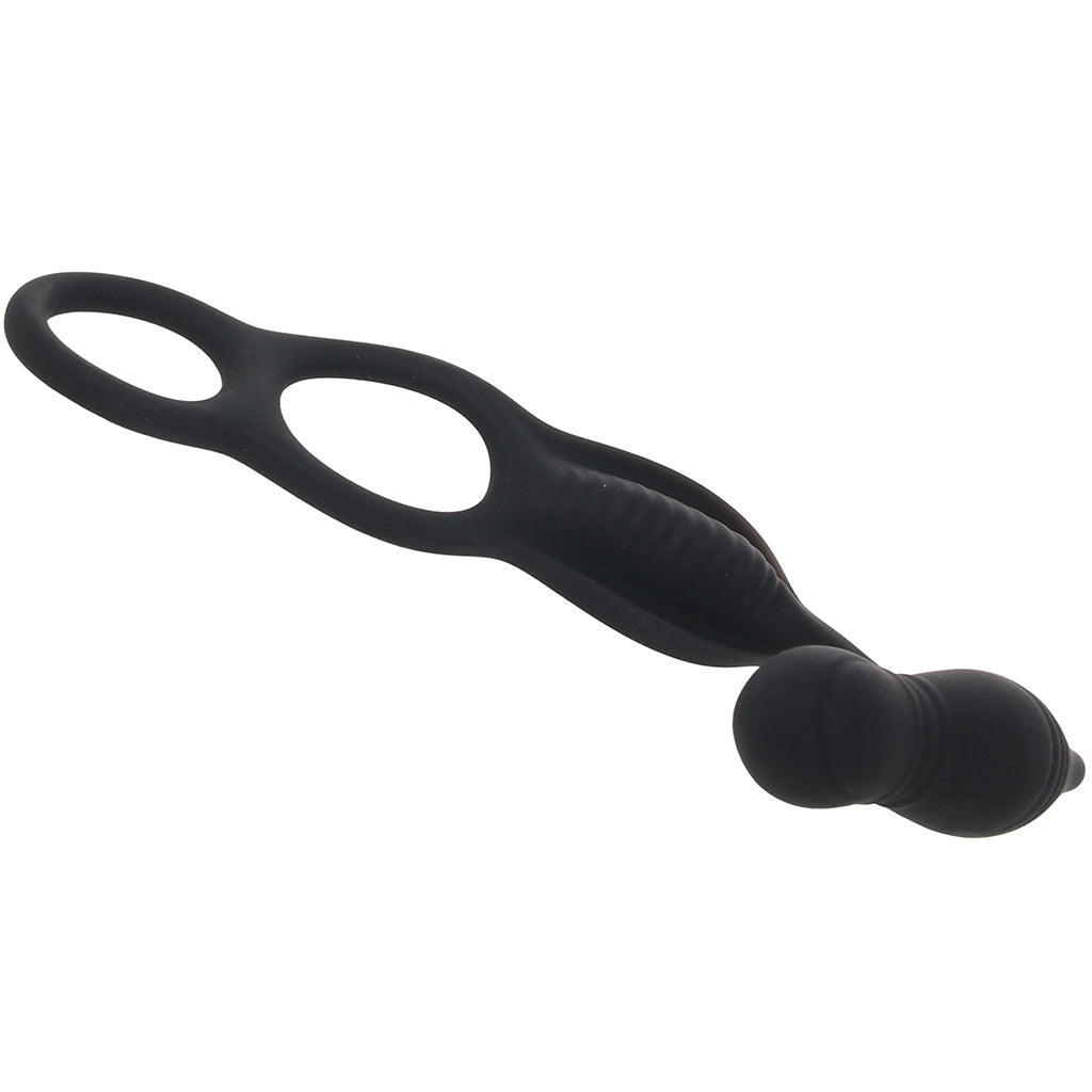 JOCK Jock Hyper Thrusting Anal Plug with Cock Ring - Vibrators - HoneyHugs Canada (View 5)