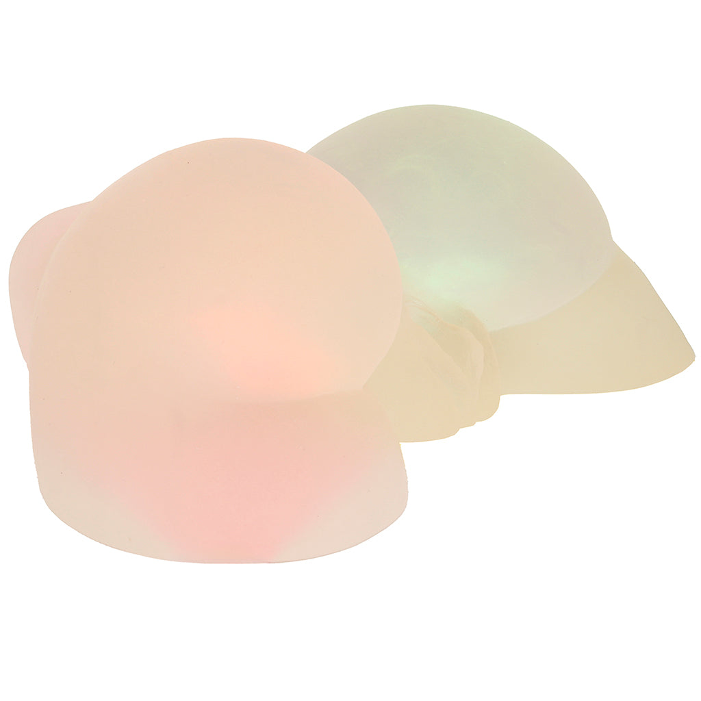 PDX Elite Go-Go Booty LED Mega Masturbator in Frosted