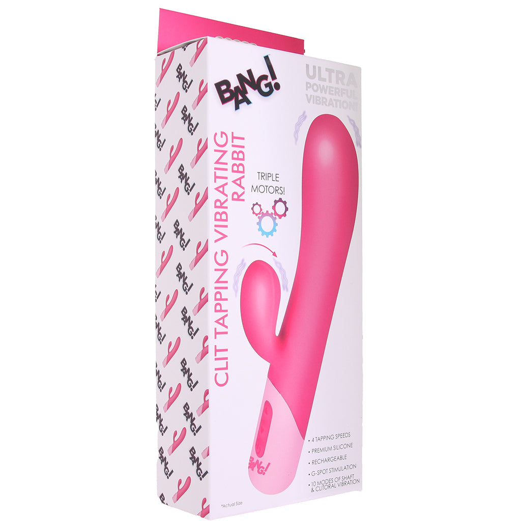 Bang! Clit Tapping Vibrating Rabbit Vibe