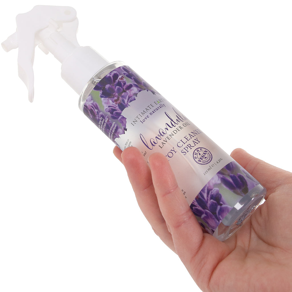 Intimate Earth Lavendula Lavender Oil Spray Toy Cleaner in 4.2oz/125ml - Vibrators - HoneyHugs Canada (View 4)