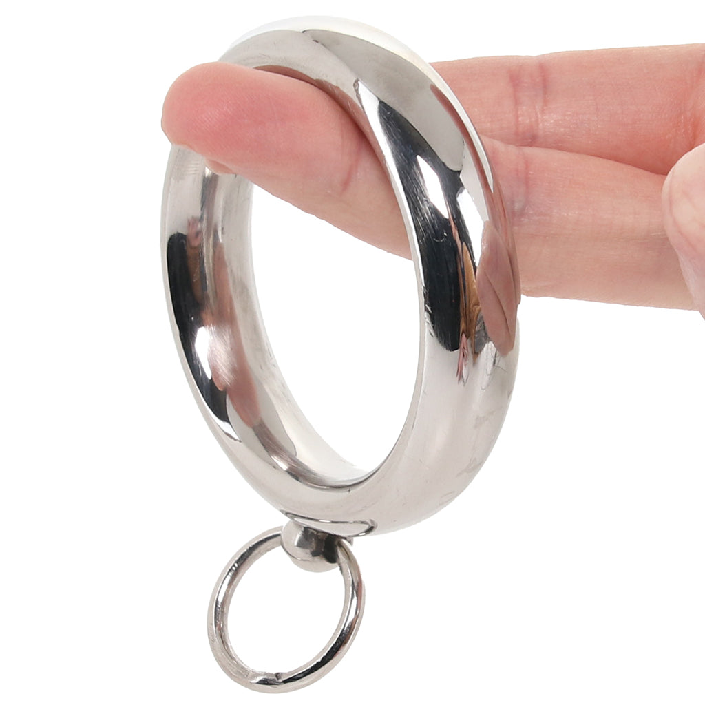Command Me 50mm Stainless Steel Cock Ring - Exquisite Control & Sensation
