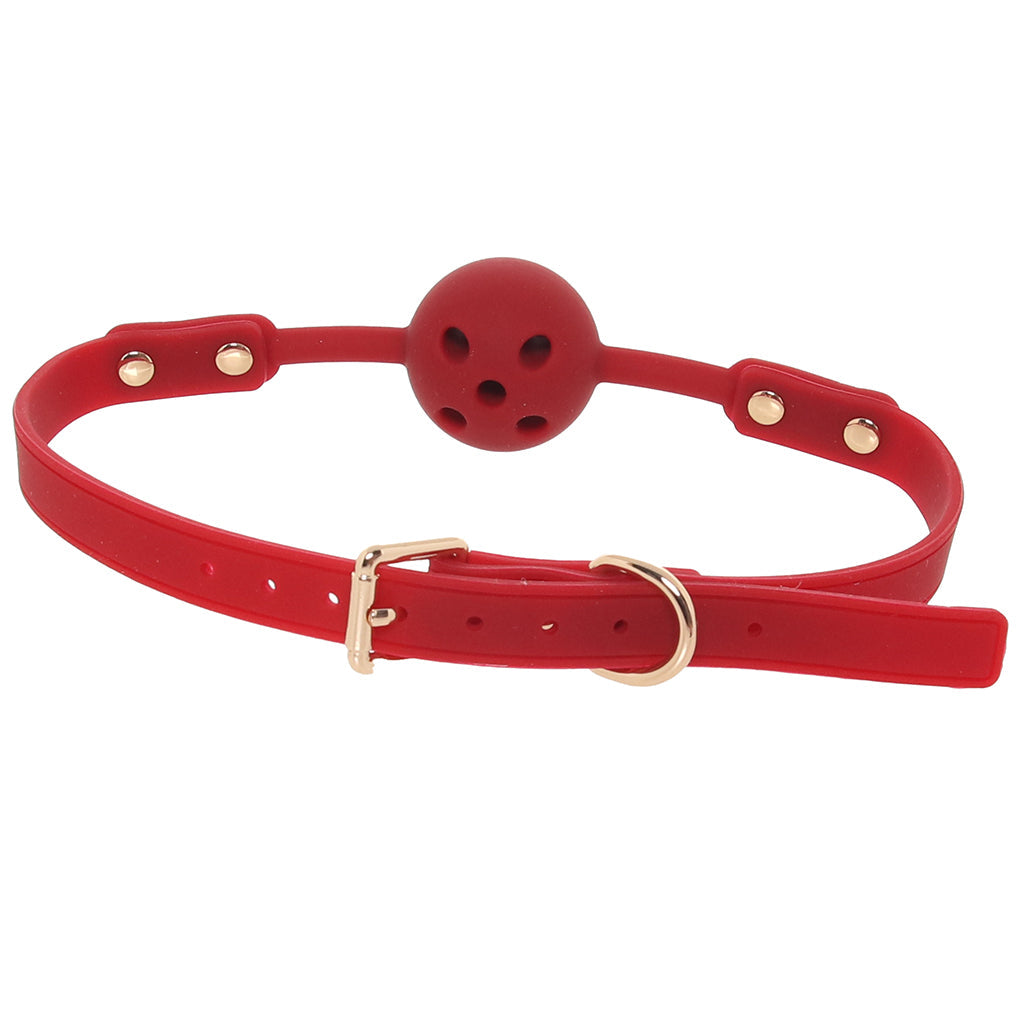Temptasia Ardor Silicone Ball Gag in Red