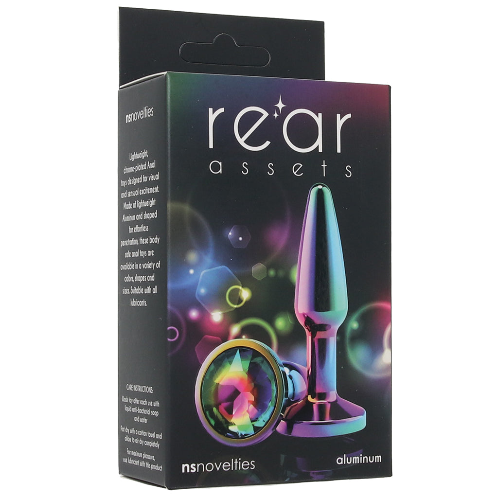 Rear Assets Small Tapered Butt Plug in Multicolour