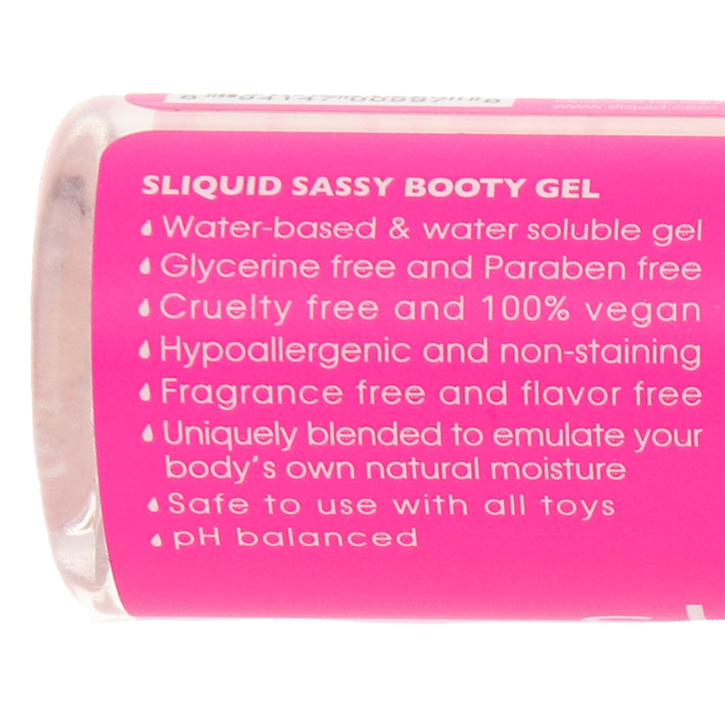Sliquid Sassy Booty Gel: Premium Thick Anal Lubricant for Ultimate Comfort & Pleasure - 2oz/60ml