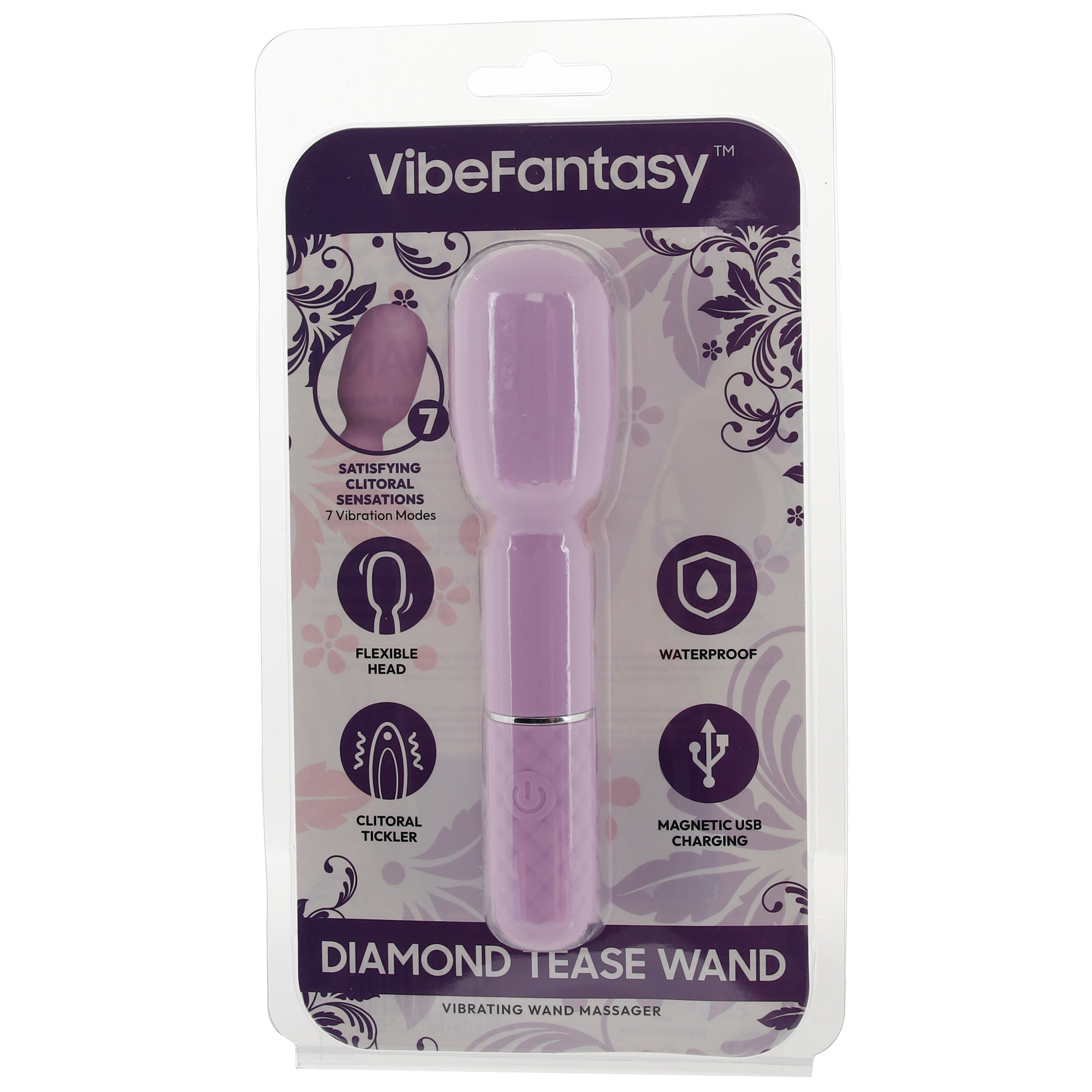 VibeFantasy Diamond Tease Mini Wand Vibe