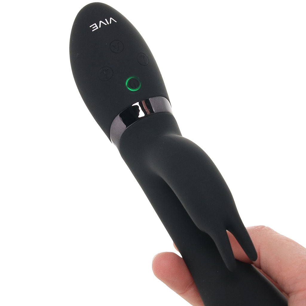 Vive Zosia Silicone Rabbit Vibe in Black