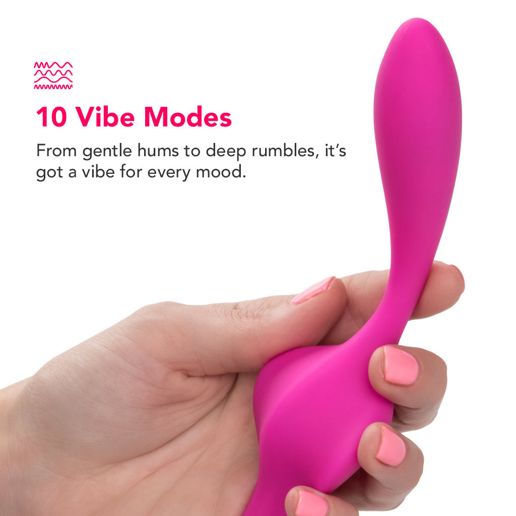 CalExotics Marvelous Lover Vibe in Fuschia - Vibrators - HoneyHugs Canada (View 6)