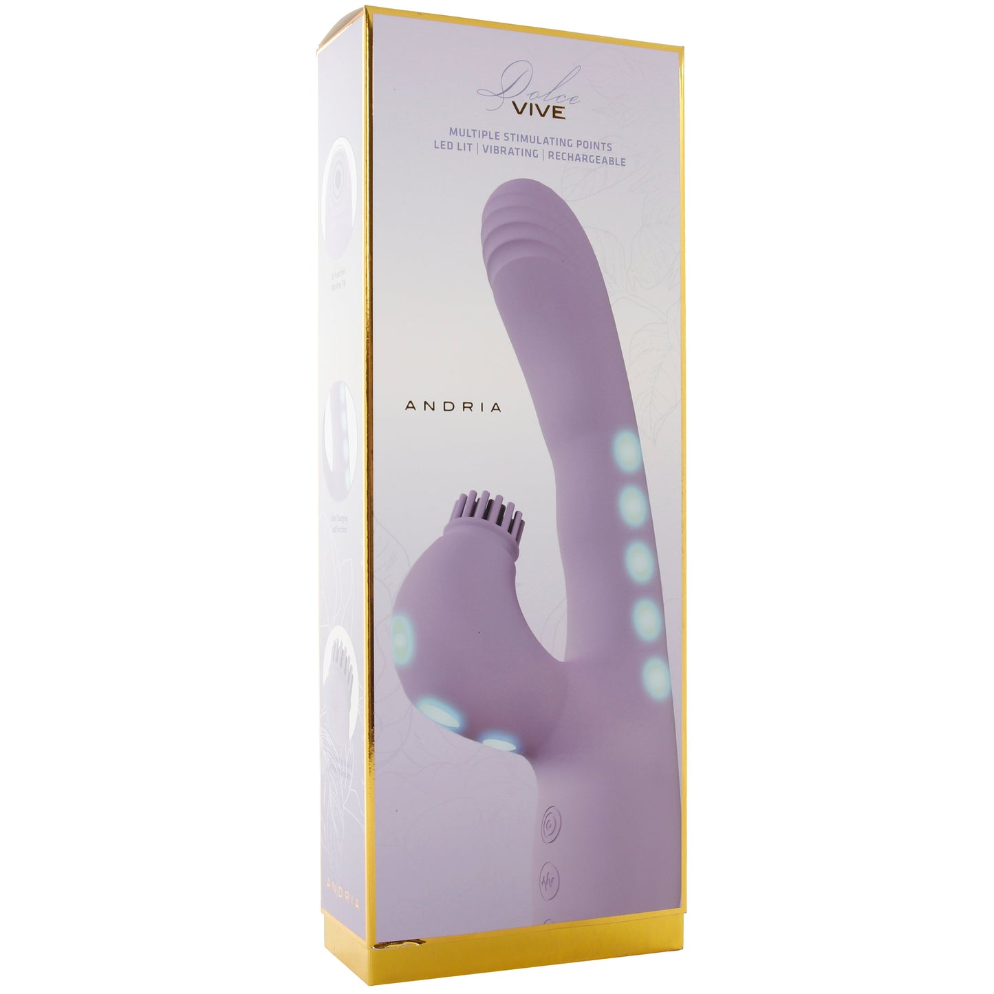 Dolce Vive Andria LED Lit Rabbit Vibe in Lavender