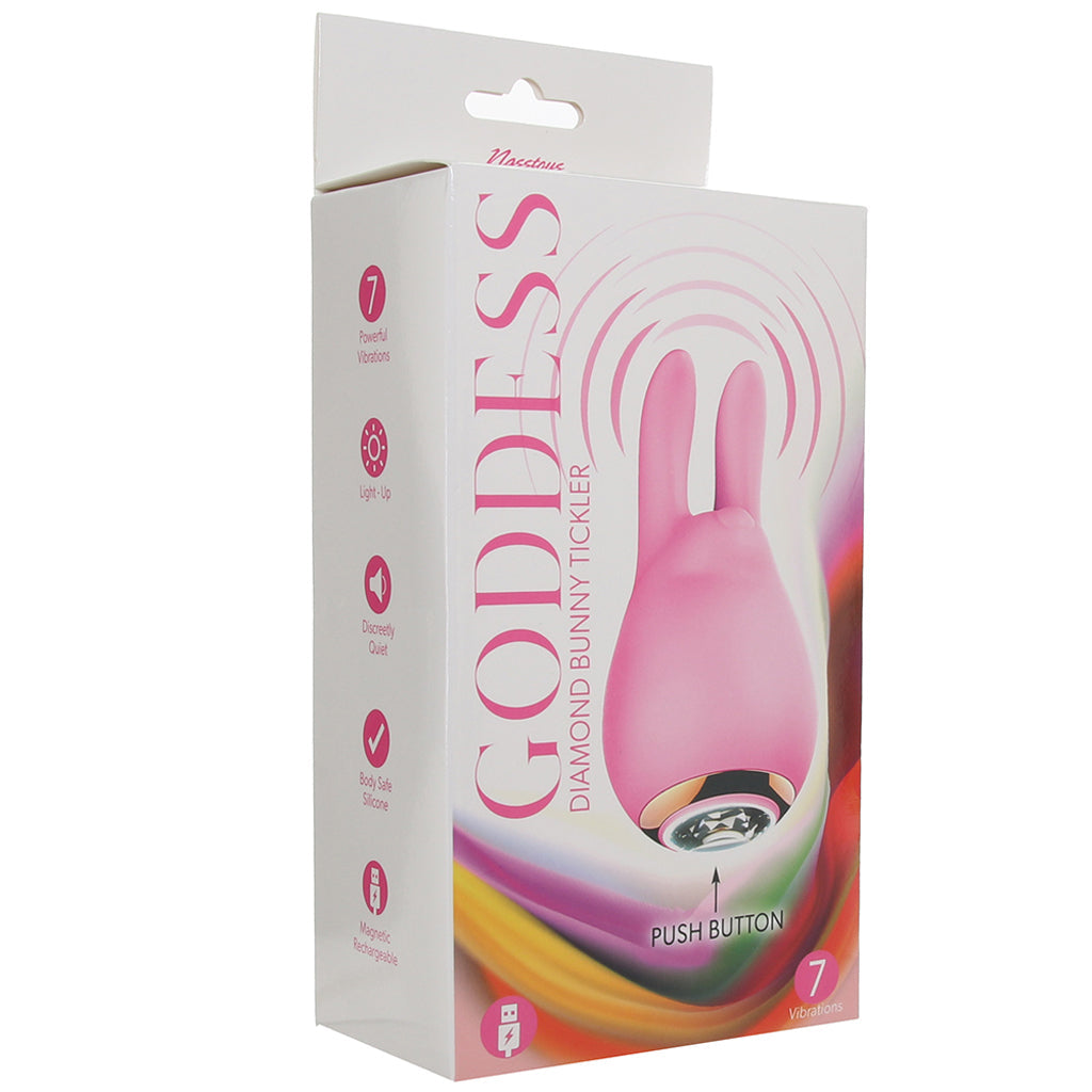 Nasstoys Goddess Diamond Bunny Tickler Vibe - Vibrators - HoneyHugs Canada (View 6)