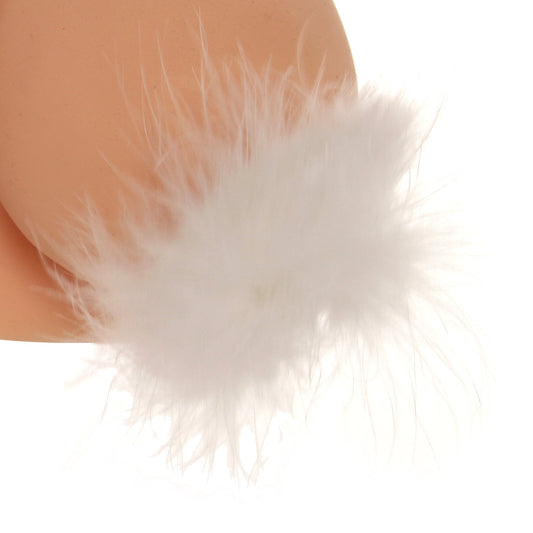 Nipple Couture White Marabou Covers