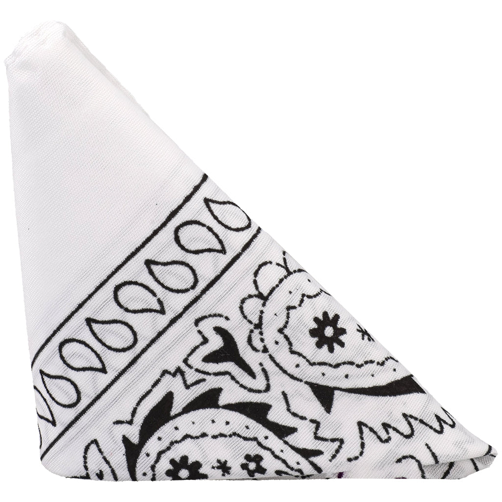 Rock Solid The Code C-Ring and Bandana Set in White