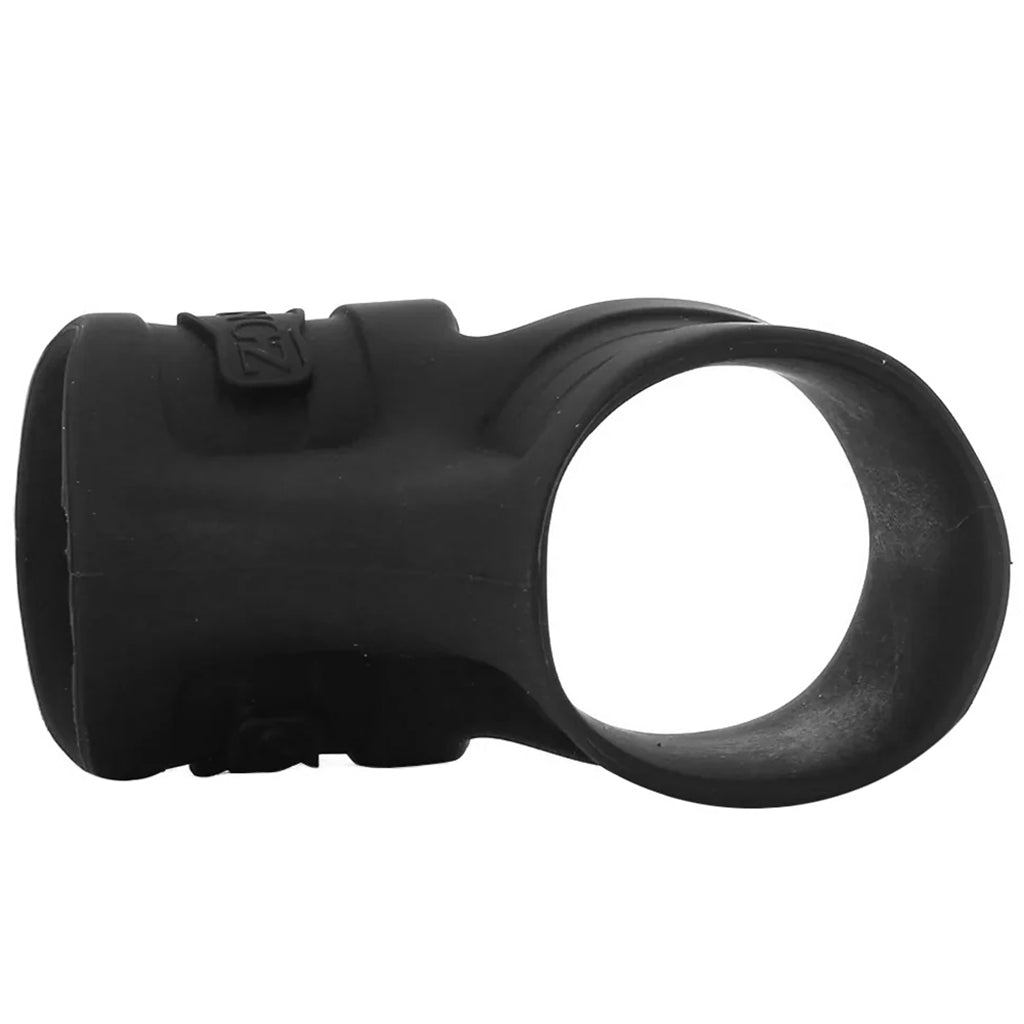Mr. Big Black Elite Silicone Cock Ring & Ball Stretcher – Amplify Sensation & Presence