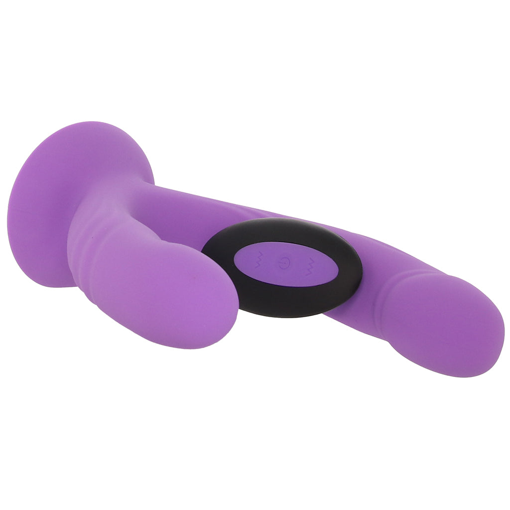 Inya Inya Duet Vibrating Double Dildo in Purple - Vibrators - HoneyHugs Canada (View 5)