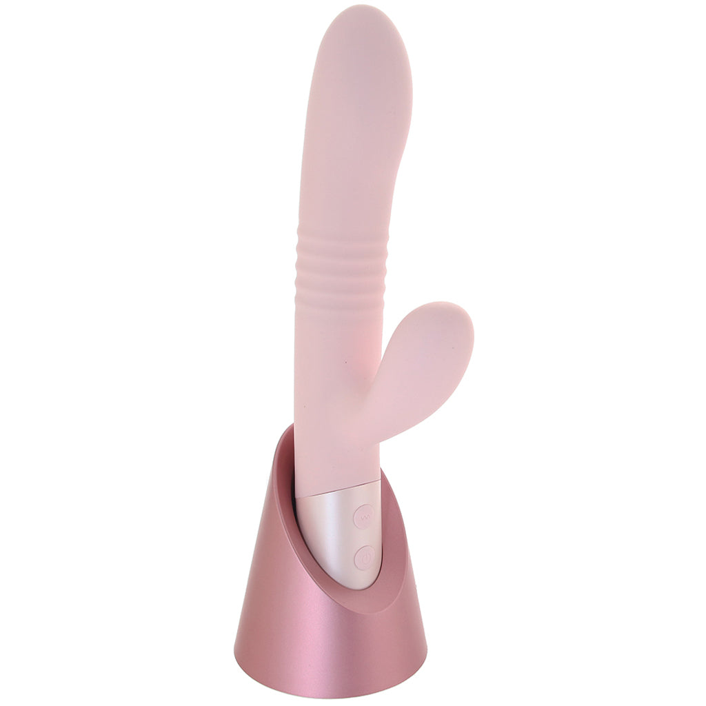 Blush Fraya Thrusting Rabbit Vibe - Vibrators - HoneyHugs Canada