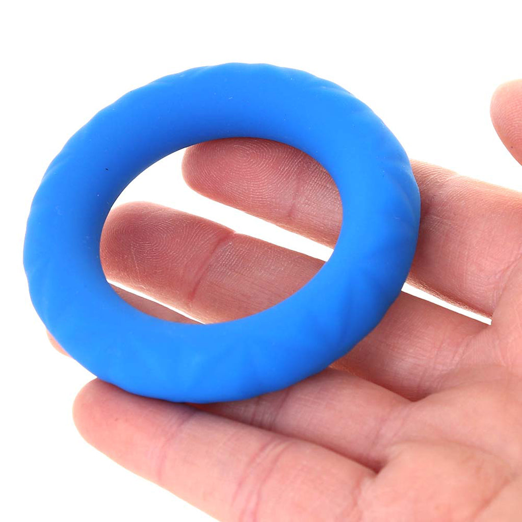 Link Up Ultra-Soft Max Cock Ring in Blue