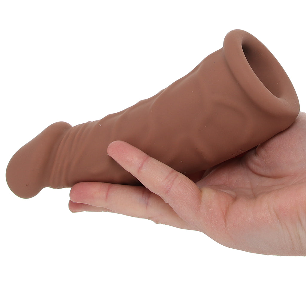 CalExotics Performance Maxx Vibrating 7 Inch Extension in Tan - Vibrators - HoneyHugs Canada (View 4)
