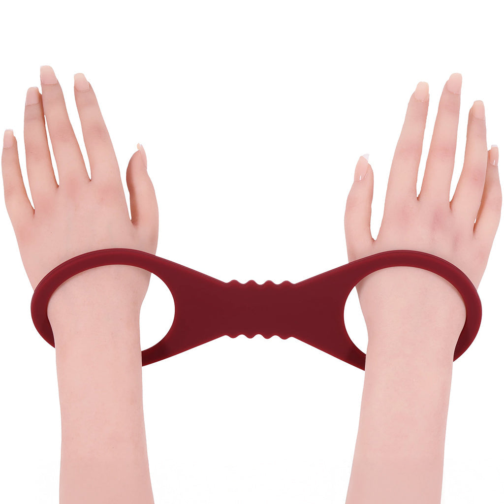 Sex & Mischief Enchanted Silicone Cuffs in Large