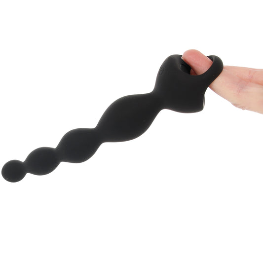 b-Vibe 6.5 Inch Vibing Silicone Anal Beads