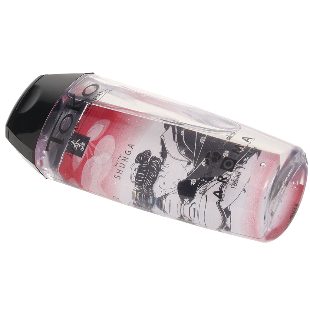 Shunga Toko Aroma Blazing Cherry: Luxurious Water-Based Flavored Lube 5.5oz