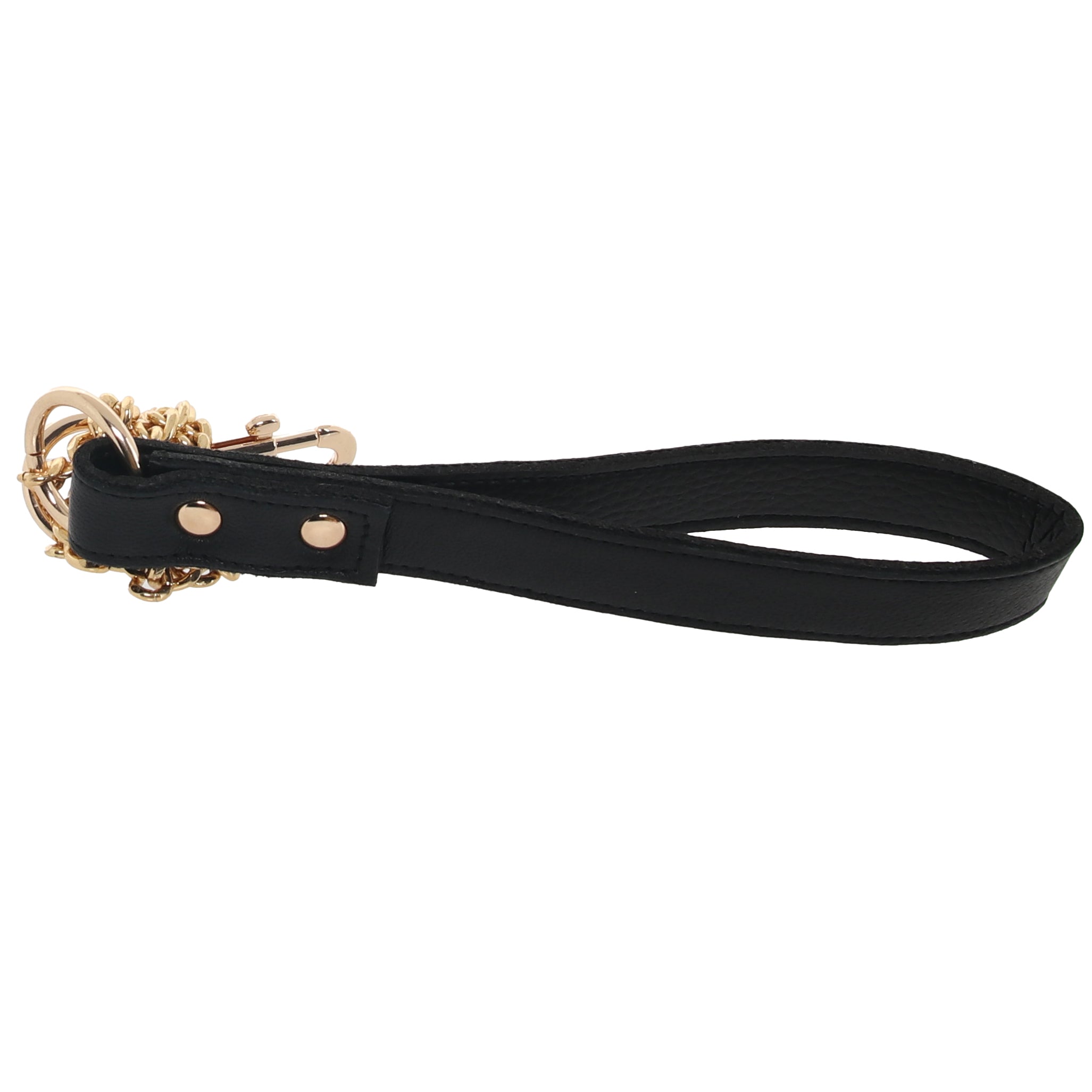 Leather Dog Lead Chain Leash