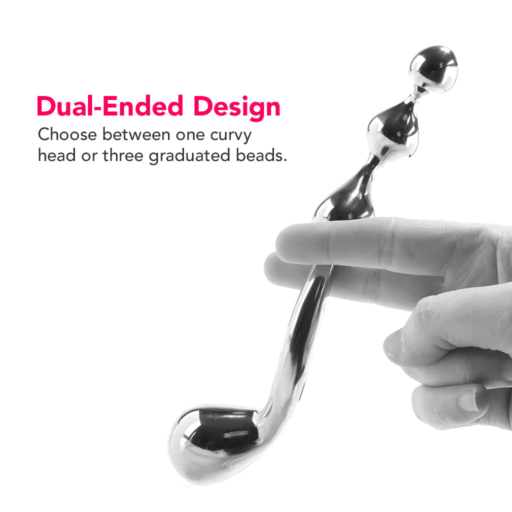 Rouge | Stainless Steel Prostate & G-Spot Massager: The Pinnacle of Luxe Pleasure