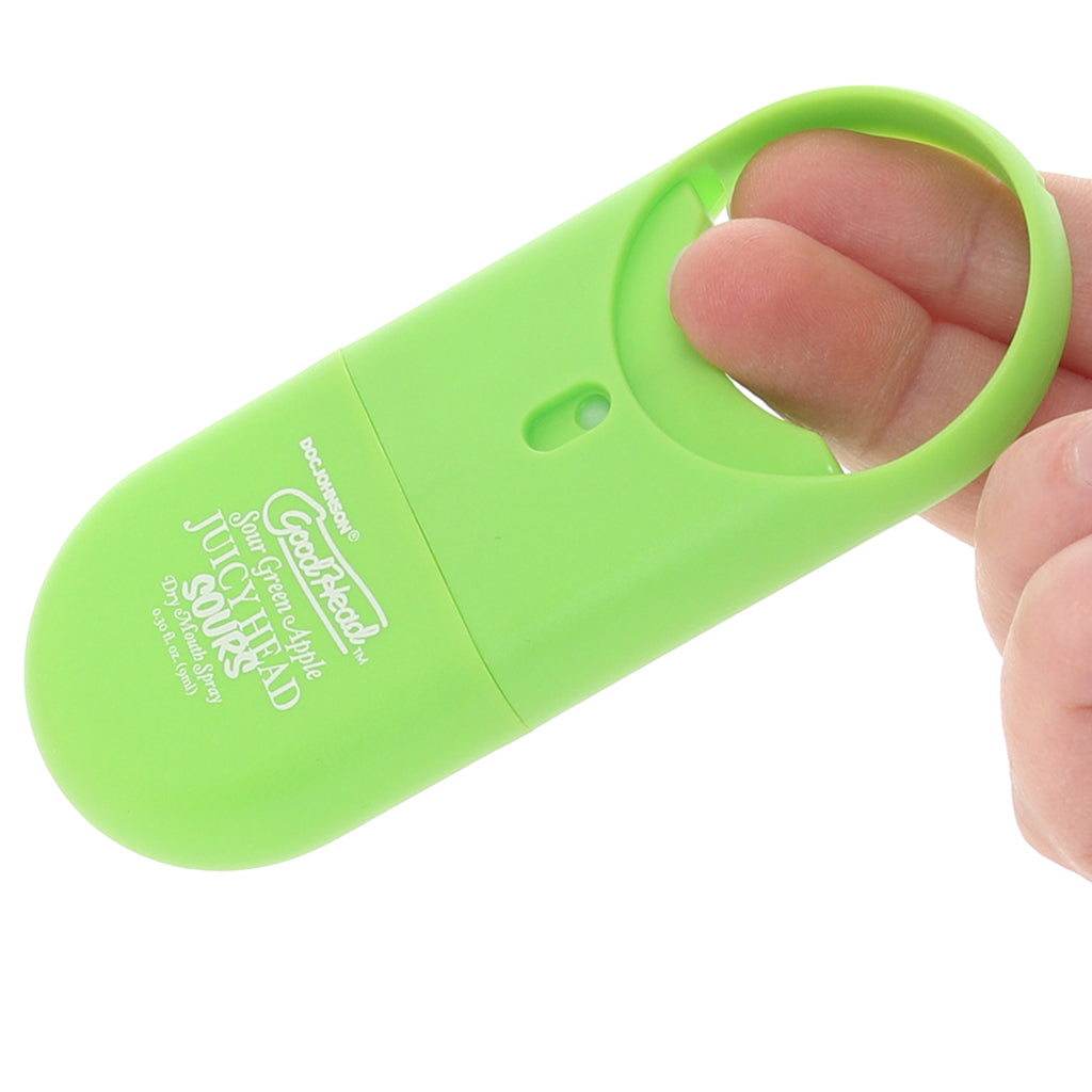 GoodHead Juicy Head Sours Mouth Spray To-Go in Green Apple