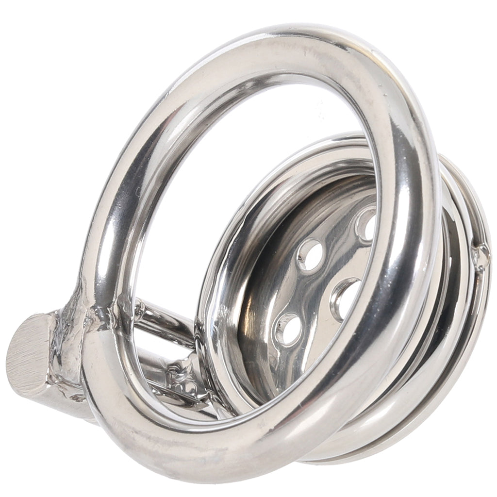 Lockmaster Flat Inverted Chastity Cage | Premium Stainless Steel for Absolute Control