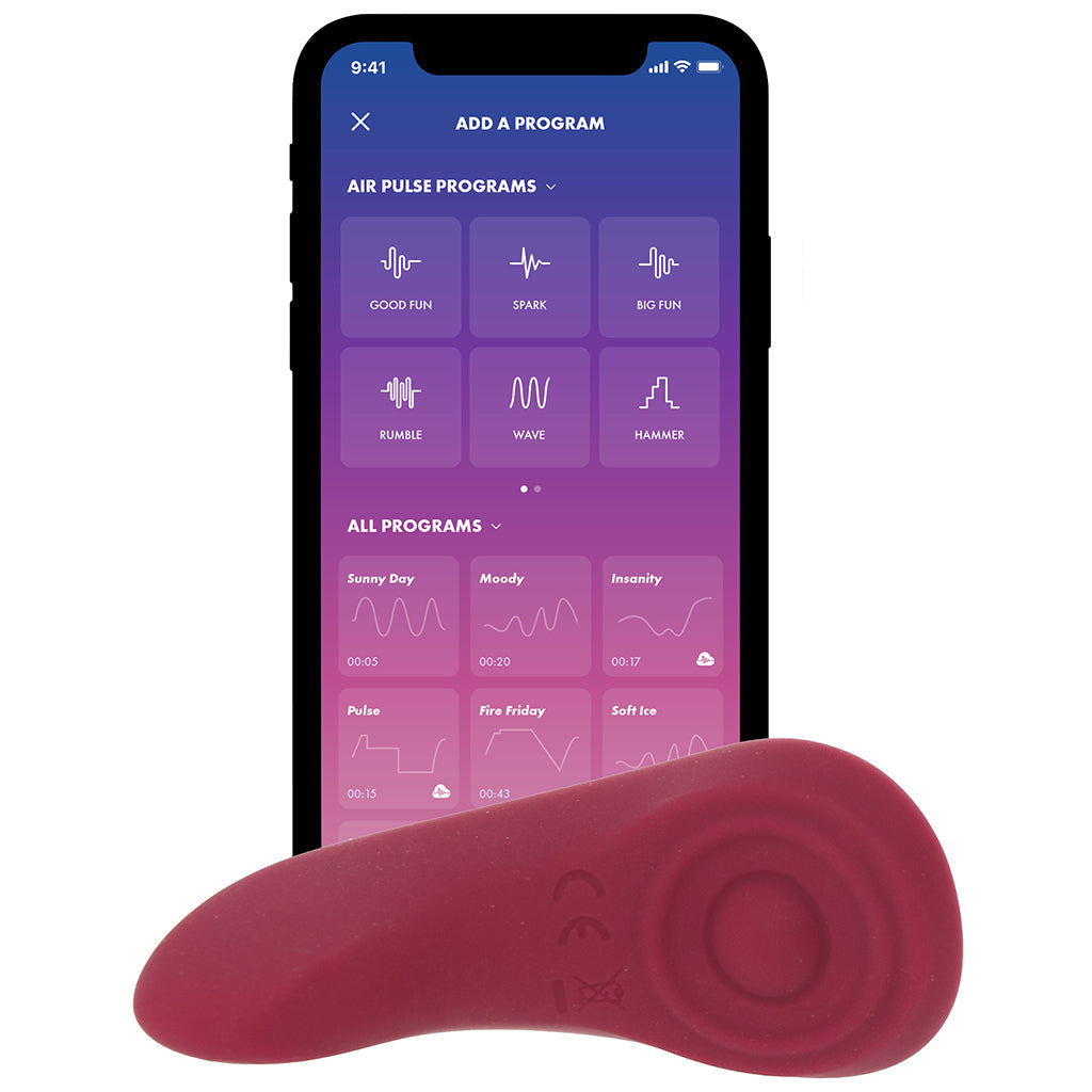 Satisfyer Satisfyer Sexy Secret Panty Vibe in Merlot - Vibrators - HoneyHugs Canada (View 3)