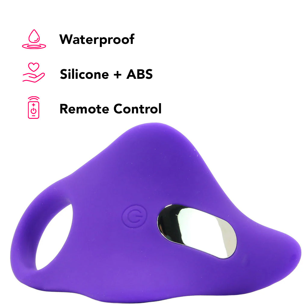 Silicone Remote Orgasm Vibrating Cock Ring