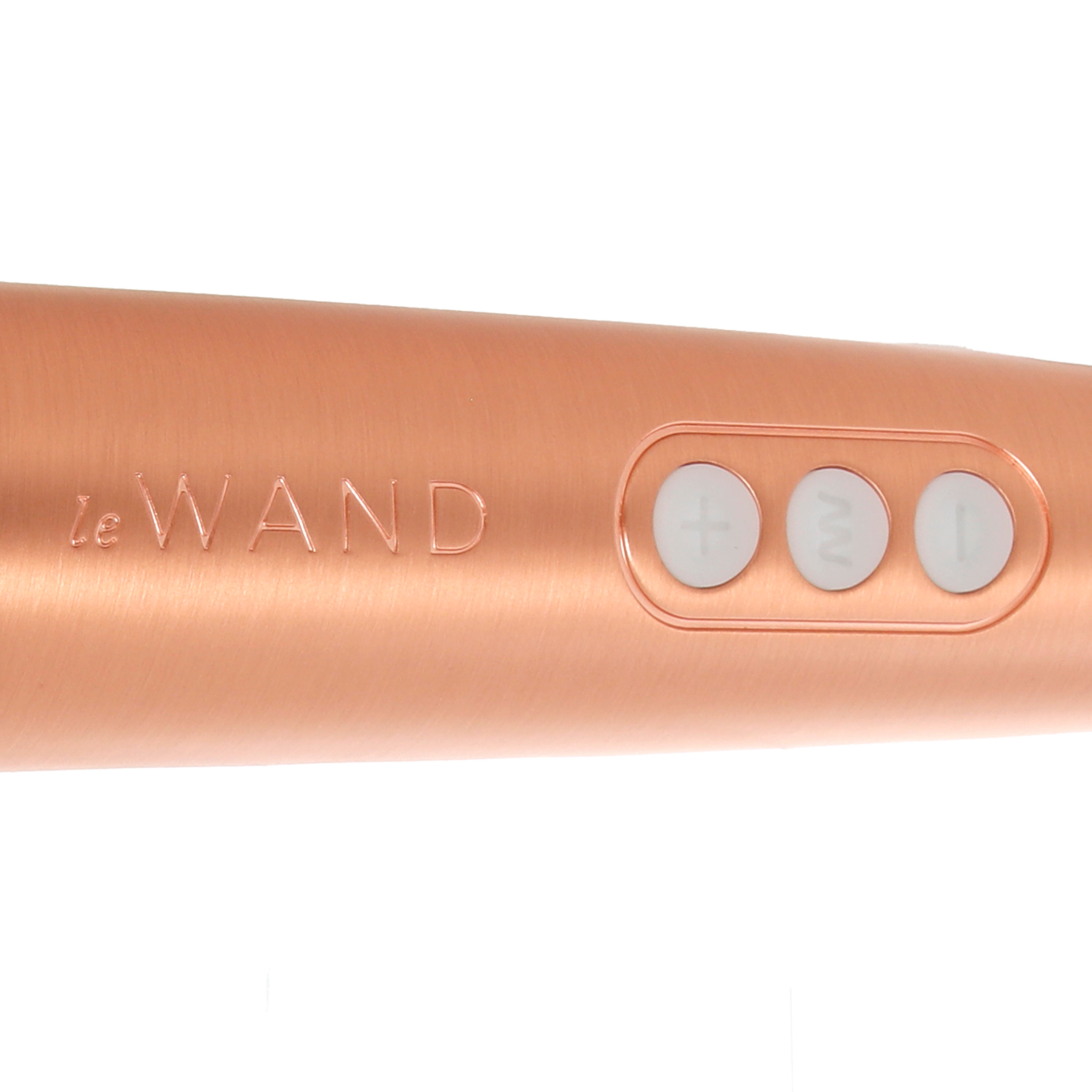 Le Wand Die Cast Vibrating Wand Massager in Rose Gold