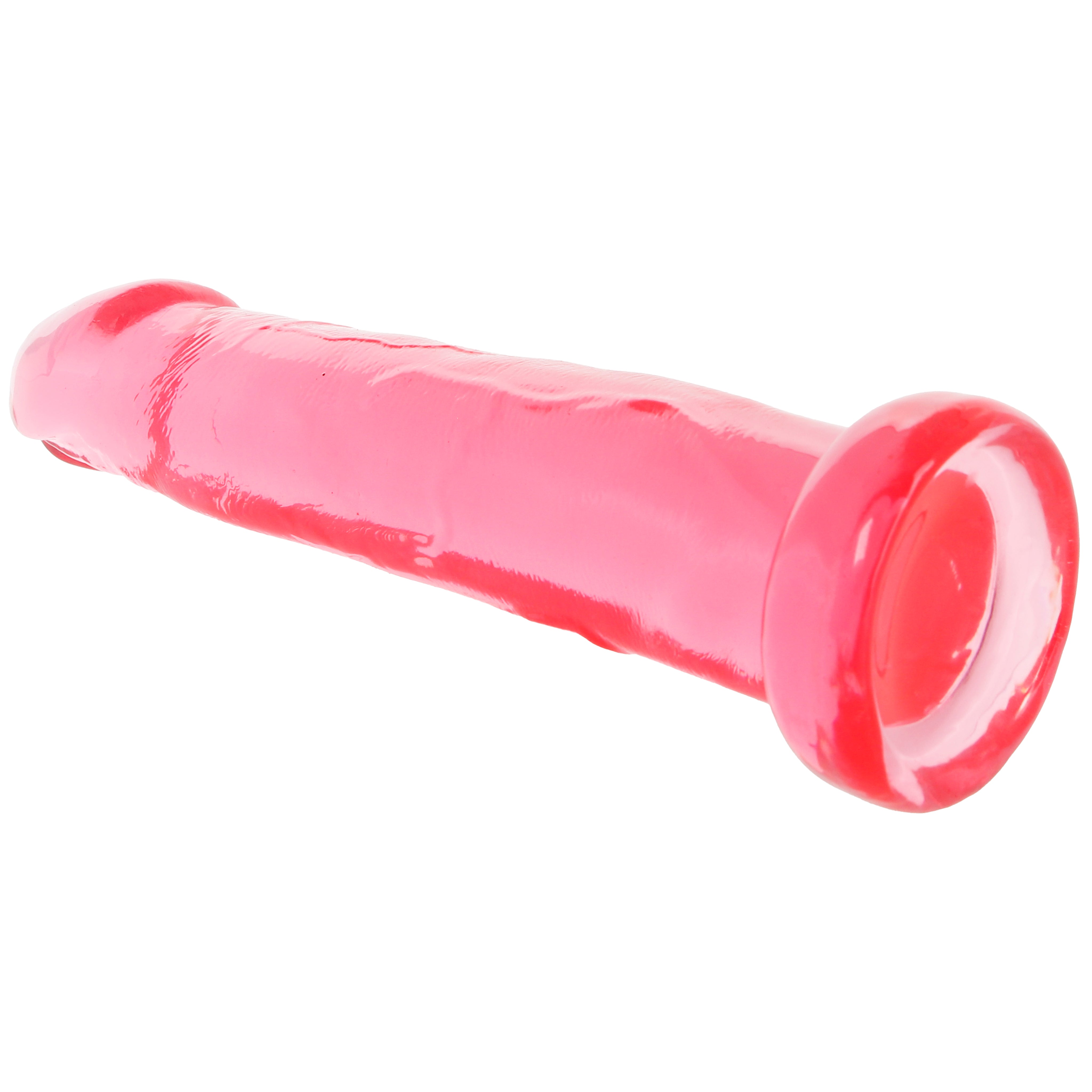 Crystal Jellies 9 Inch Realistic Dildo in Pink