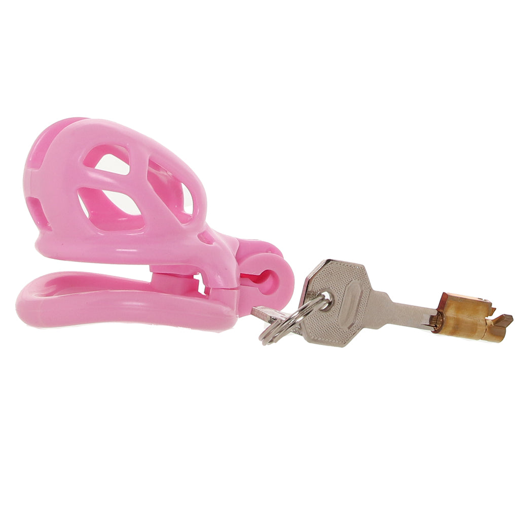 Blueline Small Pink Humiliation Prisoner Cock Cage