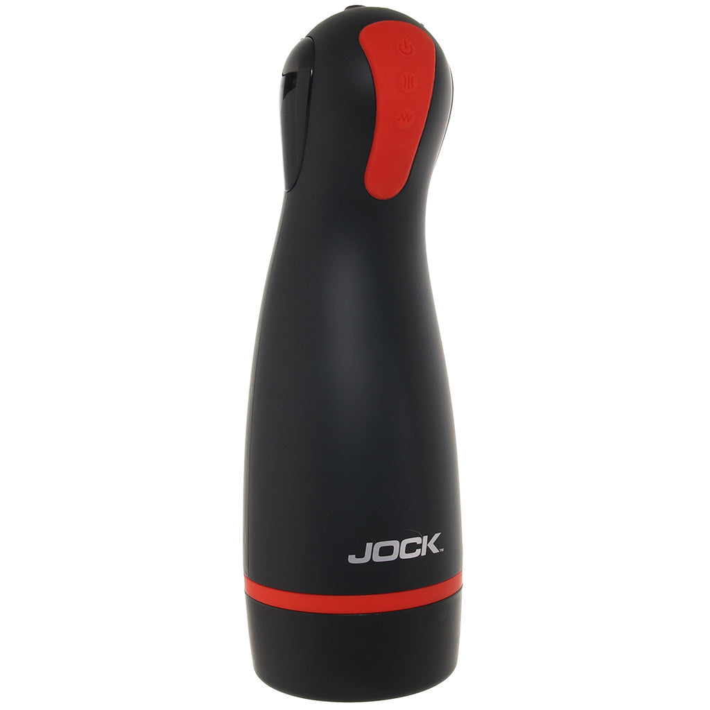 Jock Blaze Vibrating, Sucking & Warming Stroker