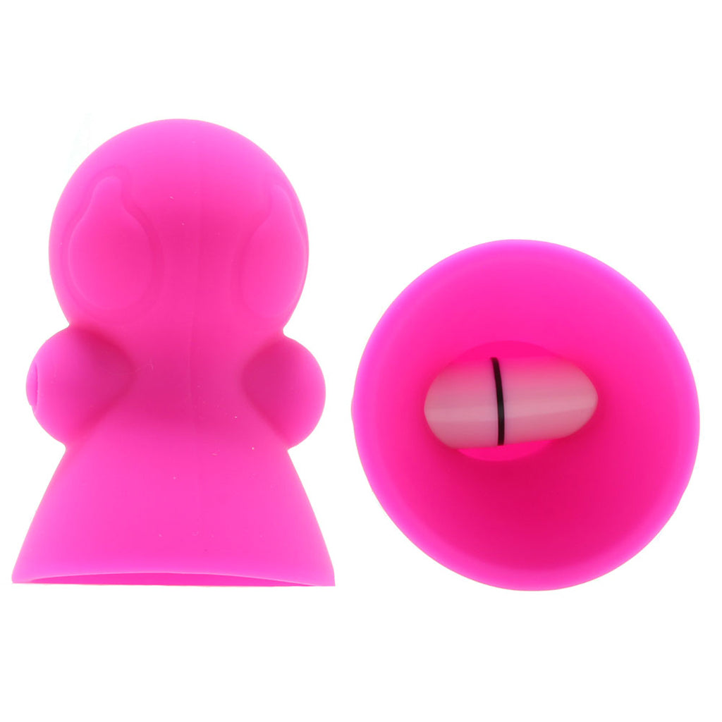 Nasstoys Seduce Me Pink: Cordless Vibrating Nipple Suckers for Exquisite Sensation