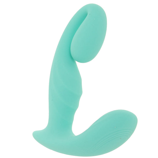 Loveline Loveline Bliss Dual Motor Vibe in Green - Vibrators - HoneyHugs Canada