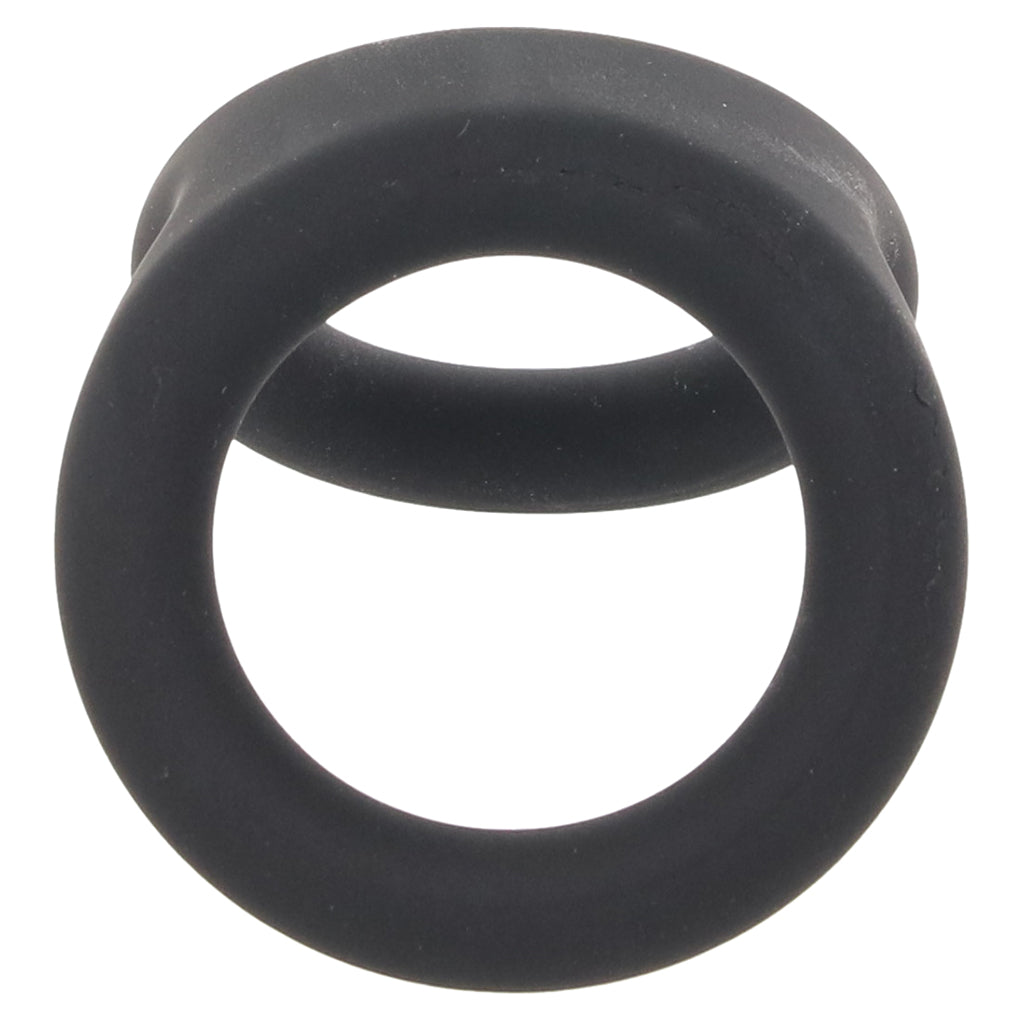 LEVELZ Medium Double O Silicone Cock Ring | 1.2"/3cm | Ultimate Firmness & Endurance