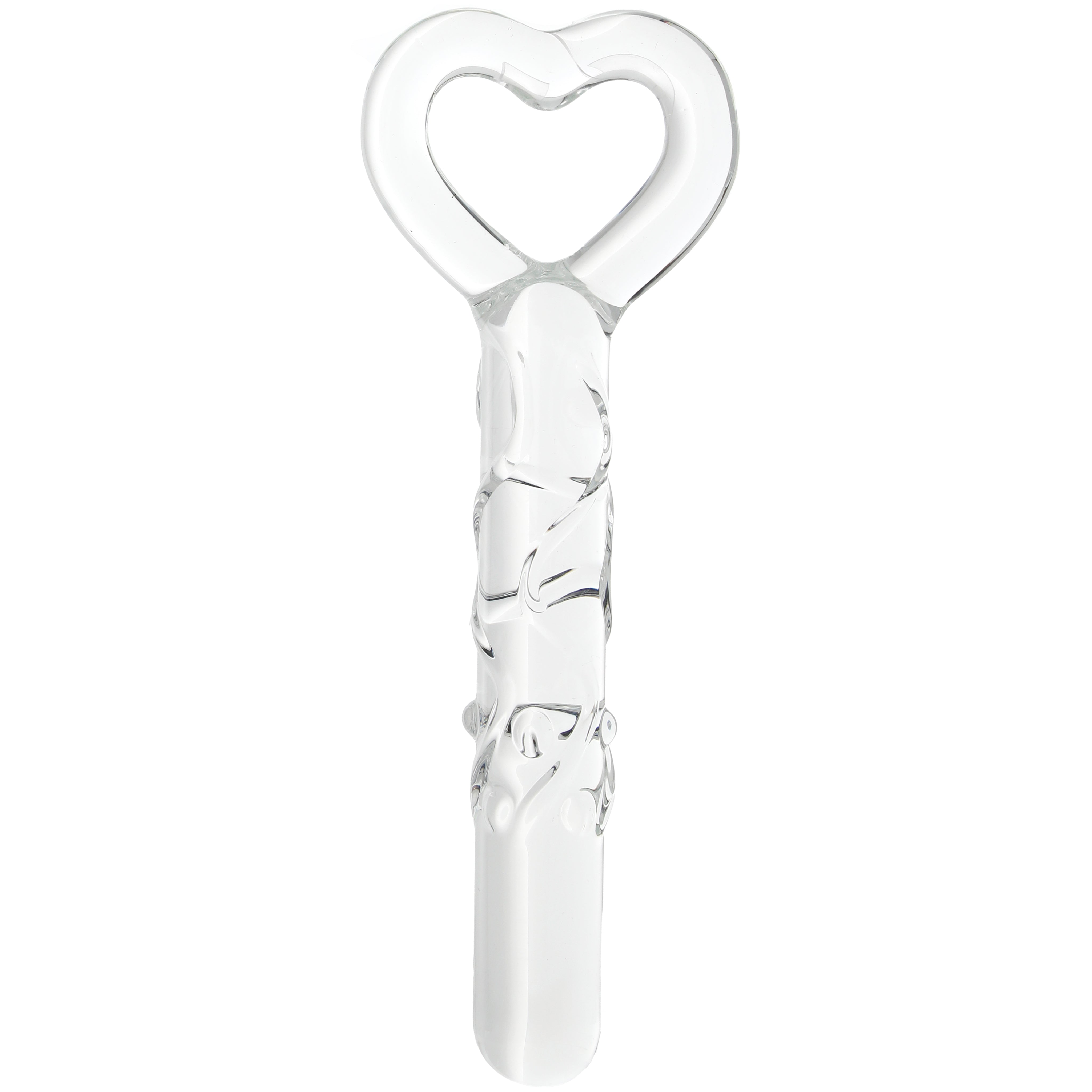Clarity Hera's Caress Playful Passion Glass Dildo