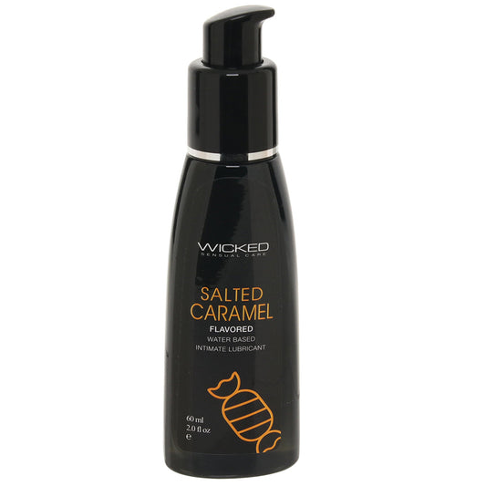 Luxurious Aqua Salted Caramel Lube: Silky, Sweet & Seductive