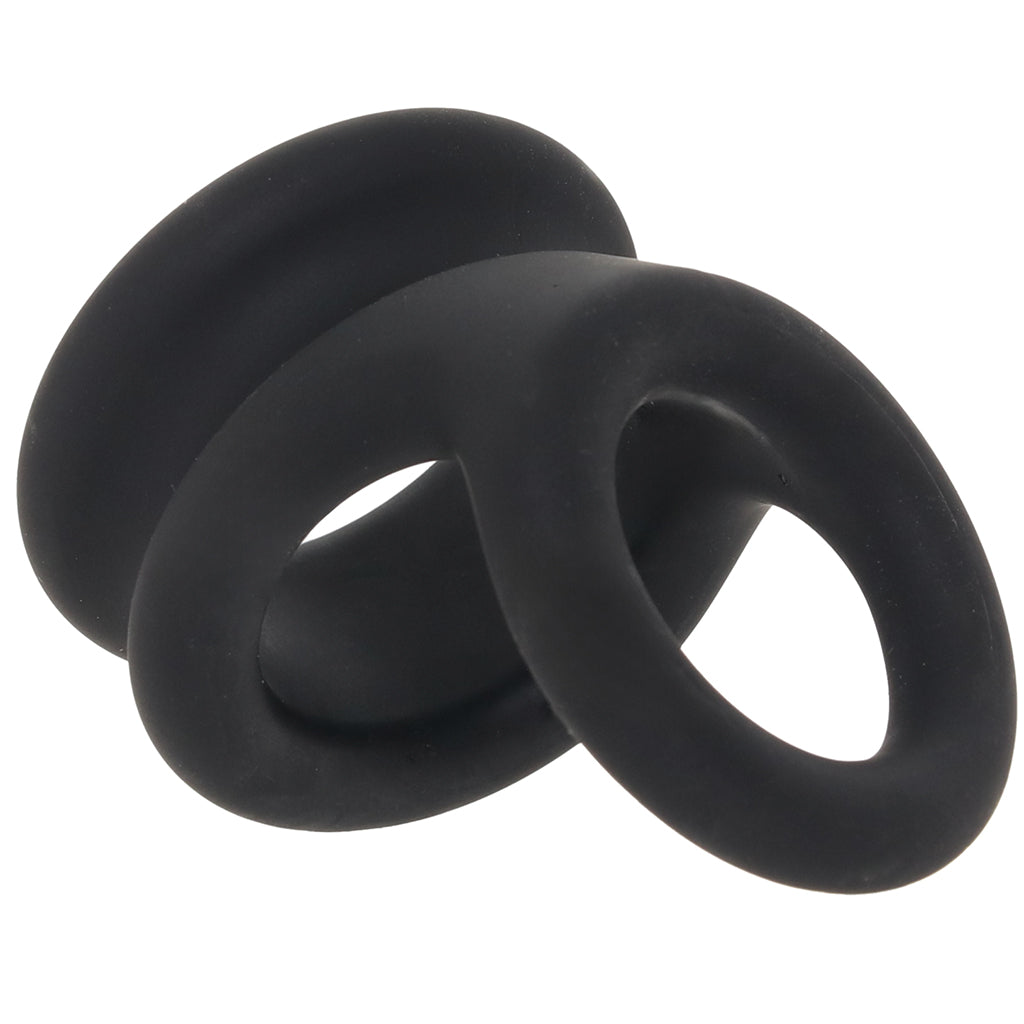 LEVELZ Wide Double O Silicone Cock Ring | Enhanced Control, Stamina & Sensation