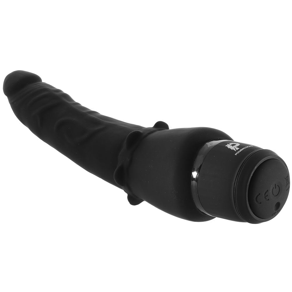 Power Cock 7 Inch Slim Realistic Vibe in Black