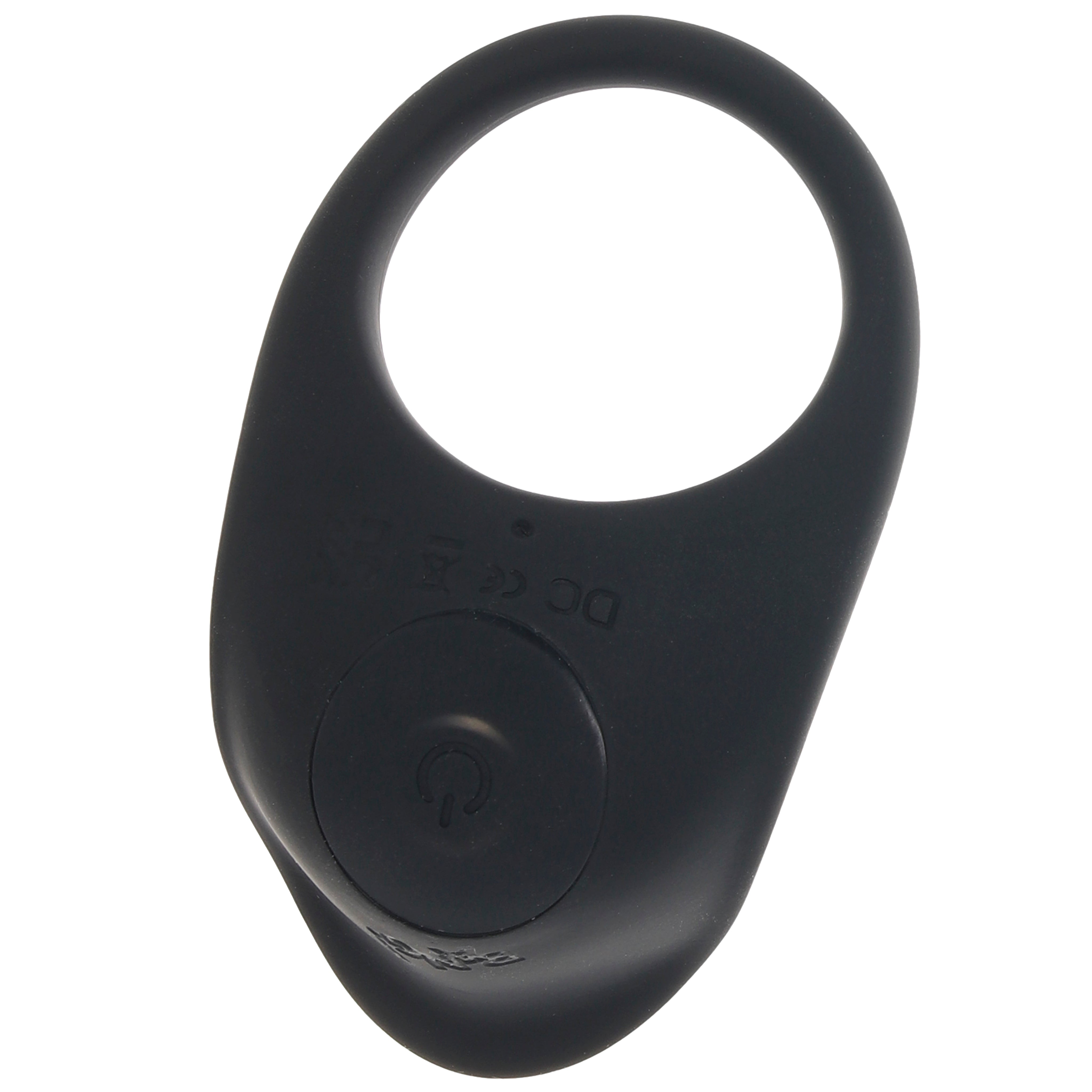 Bang! Vibrating Silicone Cock Ring in Black